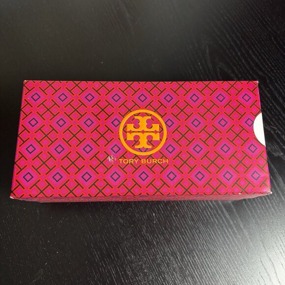 TORY BURCH Womens Size 7 Double T Sport Slide Sandals Lavender Cloud Purple NEW - Picture 8 of 9